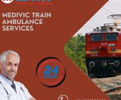 Utilize Medivic Aviation Train Ambulance Service in Guwahati with the perfect healthcare features