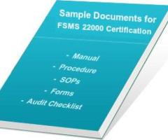 ISO 22000 Documents for FSMS Certification