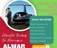 Hire Now Wedding Helicopter Service in Alwar