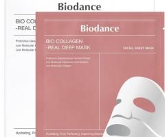 BIODANCE Bio-Collagen Real Deep Mask, Hydrating Overnight Hydrogel Mask, Pore Minimizing, Elasticity