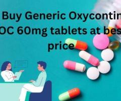 Buy Generic Oxycontin OC 60mg tablets at best price