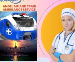 Use Ventilator Facilities Angel Air and Train Ambulance Service in Patna for Life-Saving