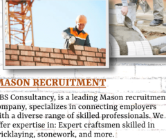 Mason Recruitment services