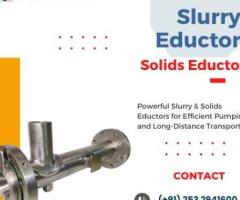 Slurry Eductor & Solids Eductor: A Comprehensive Guide