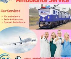 Angel Air and Train Ambulance Service in Ranchi Provide Emergency Service During Transportation