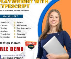 PlayWright Automation Training Hyderabad | Test Automation