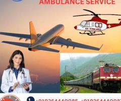 Choose the Angel Air and Train Ambulance Service in Bhopal with a Highly Experienced Medical Team