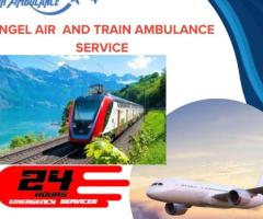 Gain Angel Air and Train Ambulance Service in Indore for the Best Treatment during Transportation