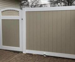 Enhance your Property's appeal with Stylish Vinyl Gates and Fencing