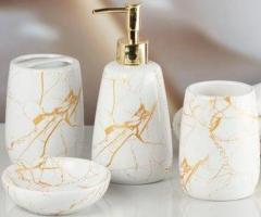 Bathroom Soap Dispenser Set