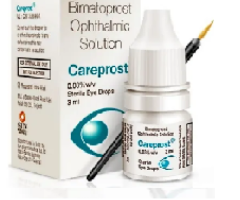 How does Careprost eye drops work?