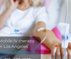 Who provides the best and most affordable mobile IV therapy in Los Angeles?