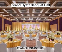 Host Your Events at Grand Hyatt Function Hall in Santacruz