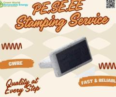 Reliable PE Stamping Services for Solar and EV Projects