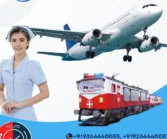 Angel Air and Train Ambulance Service in Jabalpur Offer Life-Saving Travel for Patients