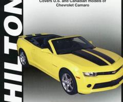 Chevrolet Camaro Repair Manual 2010-2015