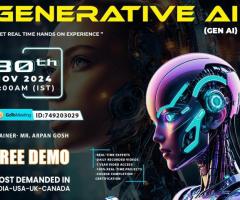 Generative AI (GenAI) Course Online Training Free Demo