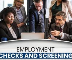 Employment Checks and Screening