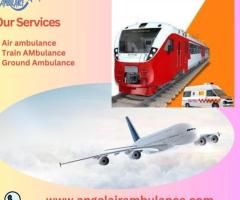 Gain Angel Air and Train Ambulance Service in Lucknow for Restful and Secure Travel