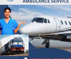 Book Angel Air and Train Ambulance Service in Muzaffarpur for Patient-Care in Critical Emergency