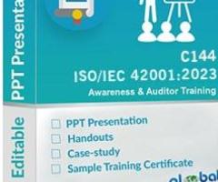 ISO 42001 Auditor Training PPT in Editable Format