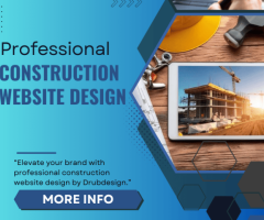 Professional Construction Website Design for Builders | Drubdesign