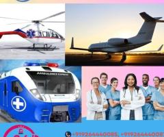 Angel Air and Train Ambulance Service in Guwahati Provides Good Quality Transport Service