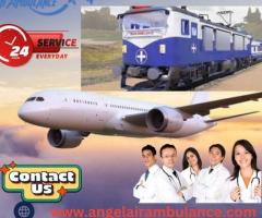 Avail Angel Air and Train Ambulance Service in Mumbai for Transport Assistance in Emergencies