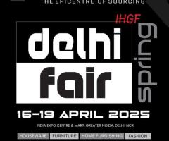 IHGF Delhi Fair: Trendy lamps & lighting accessories, April 16–19.