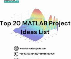 Top 20 MATLAB Project Ideas List