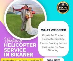 ENJOY LUXURY HELICOPTER CHARTERS IN Bikaner.