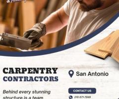 Expert Solutions from Professional Carpentry Contractors in San Antonio