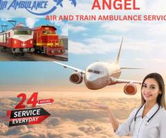 Choose Angel Air and Train Ambulance Service in Delhi Equipped with the ICU Setup