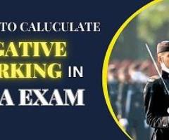 HOW CALCULATE NEGATIVE MARKING IN NDA EXAM