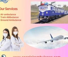 Book Angel Air and Train Ambulance Service in Kolkata the Helping Patients Shift