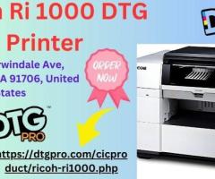 Boost Your Printing Business with the Ricoh RI 100 DTG Printer