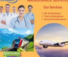 Get Angel Air and Train Ambulance Service in Mumbai for Safety Compliant Transport Service