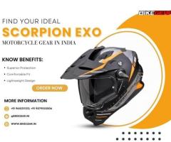 Find Your Ideal Scorpion EXO Motorcycle Gear in India