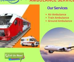 Angel Air and Train Ambulance Service in Bangalore Guarantee to Transport Selected Destination