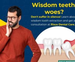 Say Goodbye to Wisdom Tooth Pain at Risus Dental Care