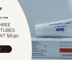 Ivrea 1 Cream: Effective Anti-Parasitic Treatment for Skin and Eye Infections just at $8.90