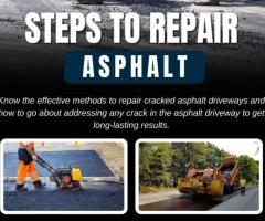 Repair Cracked Asphalt Driveway - Hipposeal