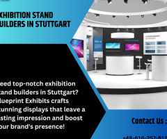 Exhibition Stand Builders in Stuttgart / Blueprint Exhibits