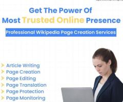 Experienced Wikipedia Page Creation Services in Delhi