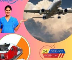 Angel Air and Train Ambulance Service in Raigarh Offers Cardiac Monitor