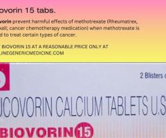 "Biovorin 15mg – Essential Support for Folic Acid Restoration"