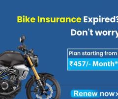 Renew Two Wheeler Insurance & Save up to 85% with Square Insurance*