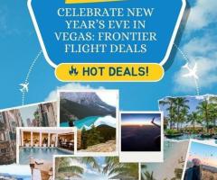 +1-888-413-6950 Celebrate New Year’s Eve in Vegas: Frontier Flight Deals