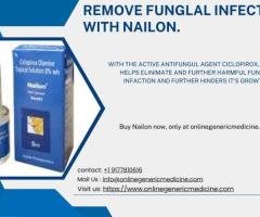 Fight nail fungal infection with Nailon. Now available at onlinegenericmedicine.com