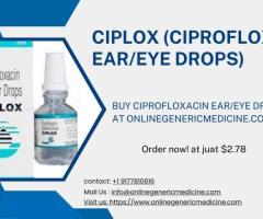 Ciplox (Ciprofloxacin Ear Drops): An effective solution for ear and eye bacterial problems.